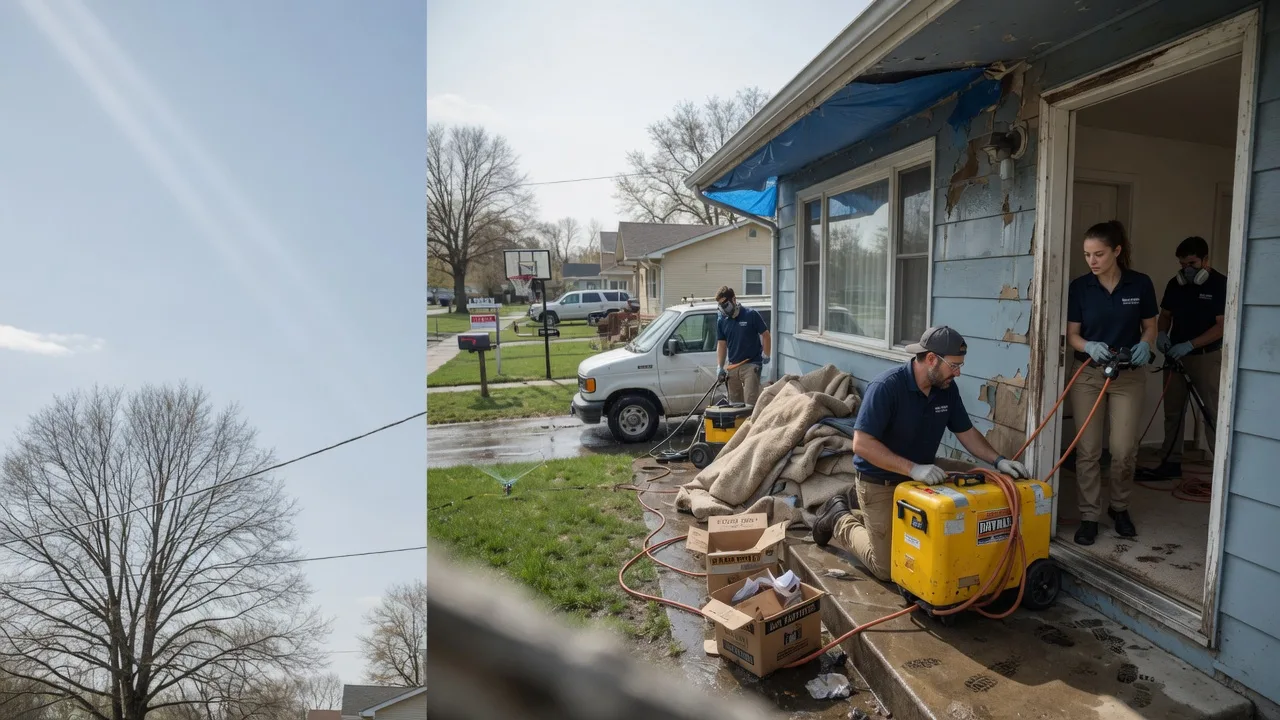 Basement Flood Cleanup in Ogden, IA near me